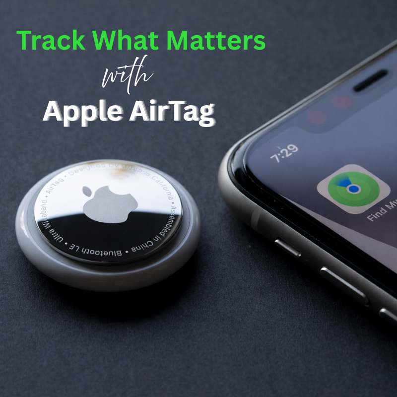 Apple AirTag smart tracker for keys, bags, and personal belongings