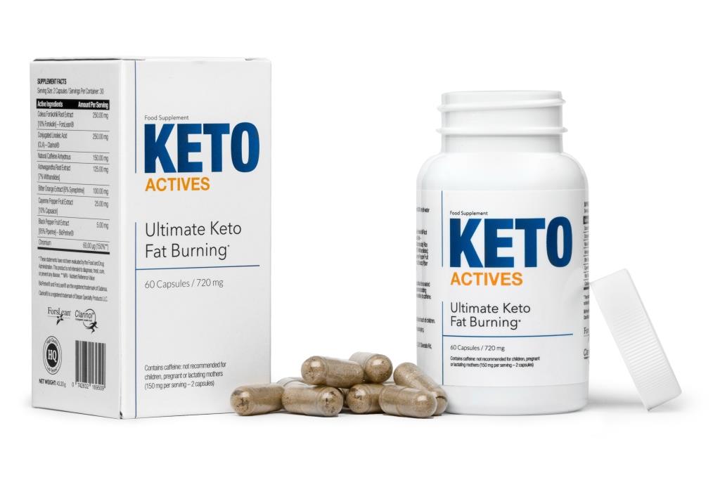 Keto Active capsules designed to support ketosis and metabolism